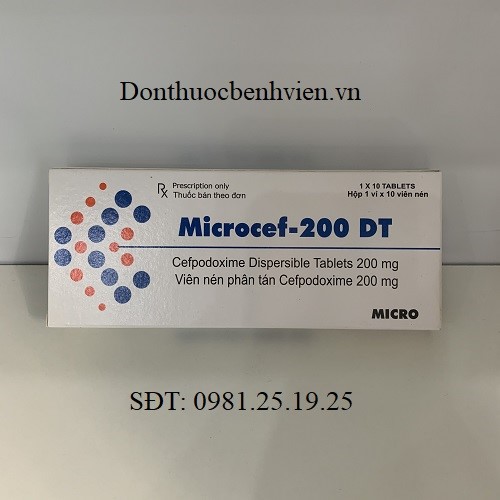 Thuốc Microcef-200dt