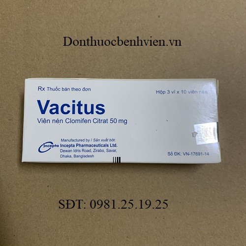 Thuốc Vacitus 50mg
