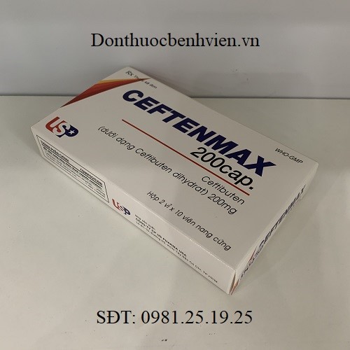 thuốc Ceftenmax 200cap
