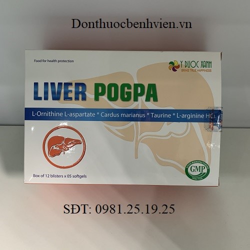 Thực phẩm bảo vệ sức khỏe Liver Pogpa 