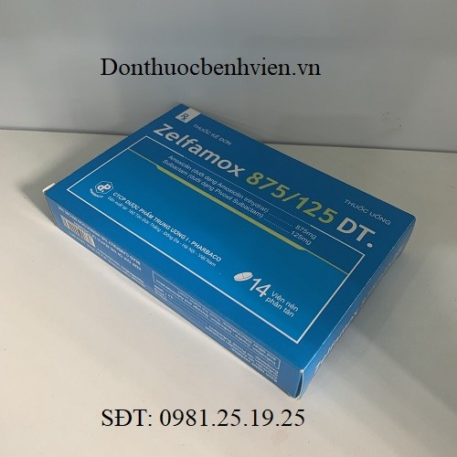 Thuốc Zelfamox 875/125 DT