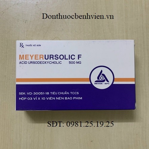 Thuốc Meyerursolic F 500mg