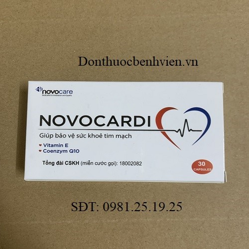 Thực phẩm bảo vệ sức khỏe Novocardi