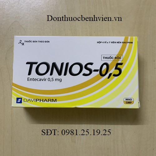 Thuốc Tonios 0.5mg