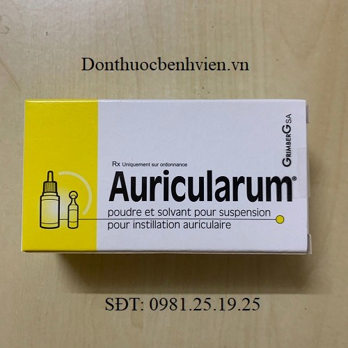 Thuốc Auricularum 