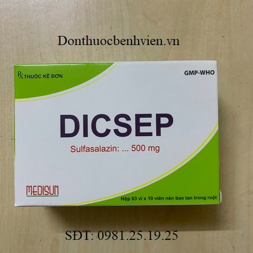 Thuốc Dicsep 500mg