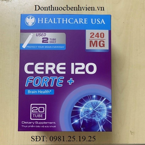 Thực Phẩm Bảo vệ sức khỏe Cere 120 Forte