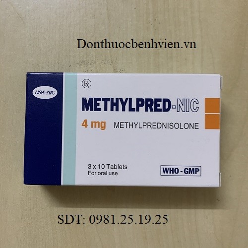 Thuốc Methylpred-Nic 4