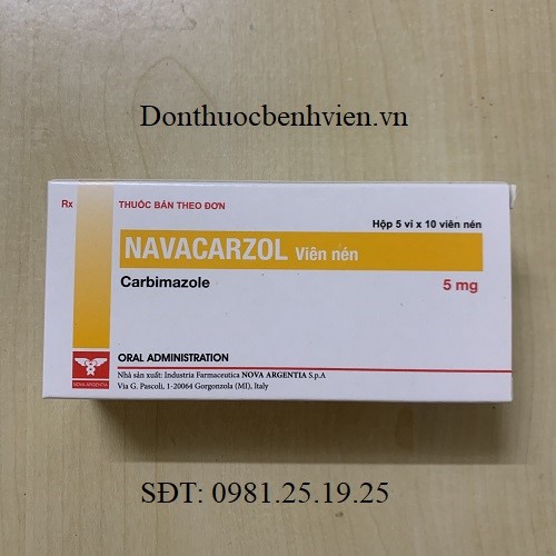 Thuốc Navacarzol Tablet 5mg