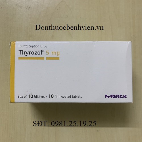 Thuốc Thyrozol 5mg