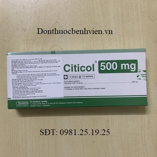 Thuốc Citicol 500mg