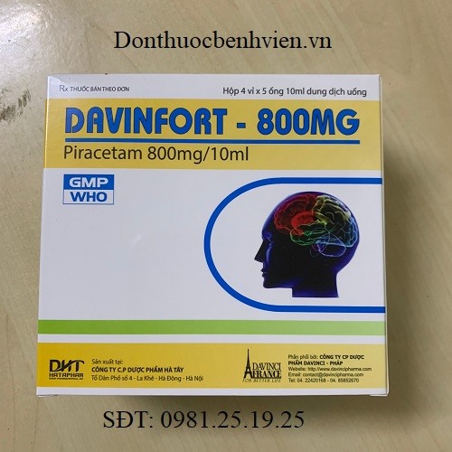 Thuốc Davinfort 800mg
