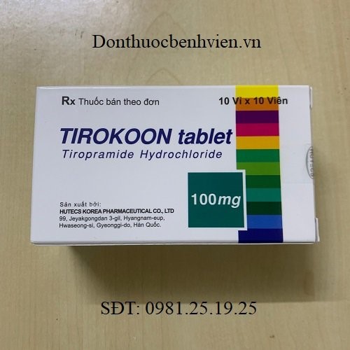 Thuốc Tirokoon tablet 100mg