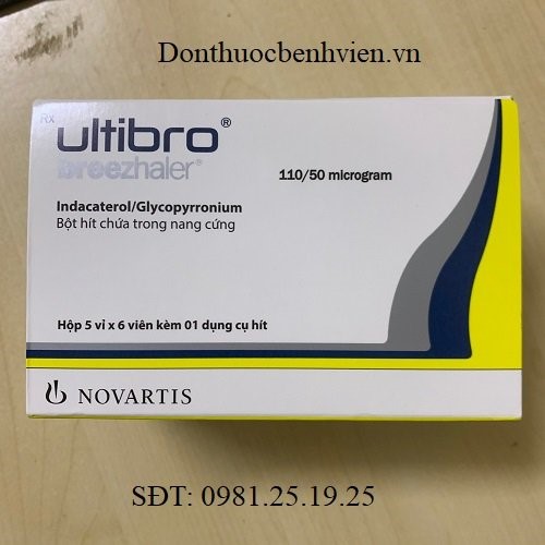 Thuốc Ultibro Breezhaler