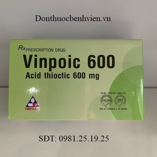 Thuốc Vinpoic 600 MG