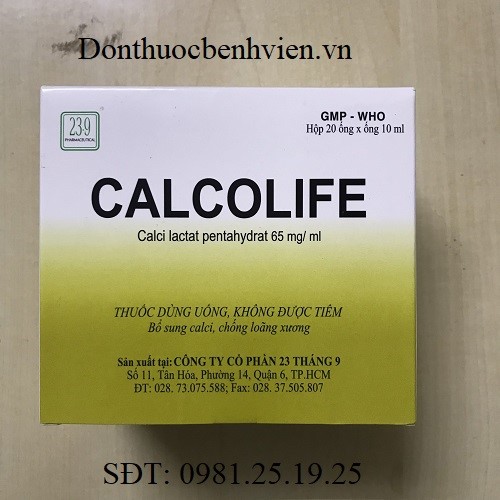 Thuốc Calcolife