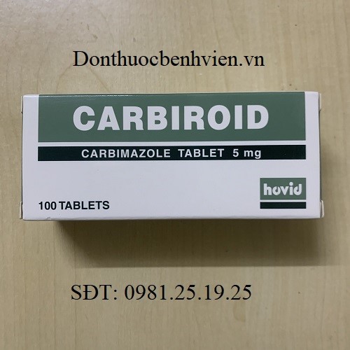 Thuốc Carbiroid 5mg