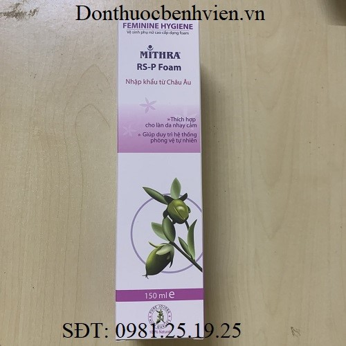 Dung dịch vệ sinh phụ nữ Mithra RS-P Foam 150ml