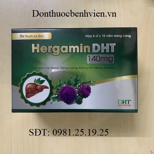 Thuốc Hergamin DHT 140mg