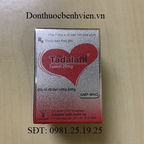 Thuốc Tadalafil 20mg Cophavina