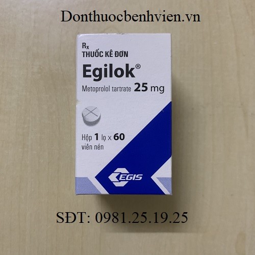 Thuốc Egilok 25mg