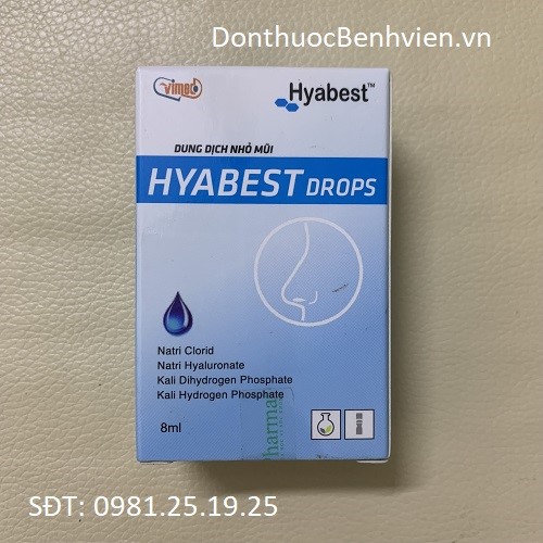 Dung dịch nhỏ mũi Hyabest Drops