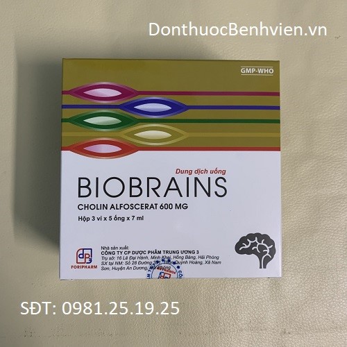 Thuốc Biobrains 600mg/7ml