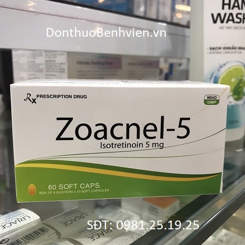 Thuốc Zoacnel 5mg