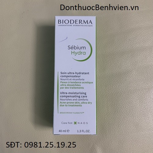Kem dưỡng ẩm Bioderma Sebium Hydra 40ml