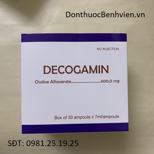 Dung dịch uống Thuốc Decogamin 600mg