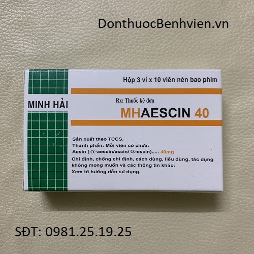Thuốc Mhaescin 40mg