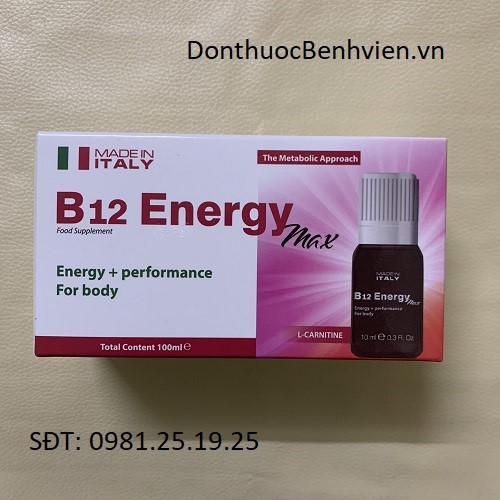 Dung dịch uống B12 Energy Max