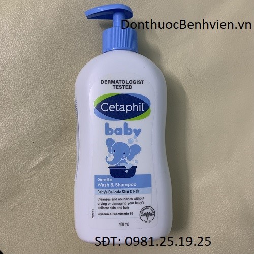 Buy CETAPHIL, Cetaphil Baby Wash & Shampoo With Organic Calendula Hair And  Body 230ml with Special Promotions | Watsons VN