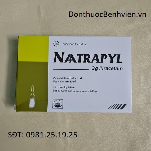 Dung dịch tiêm Natrapyl 3g/15ml