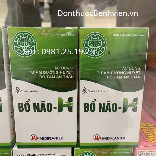 Viên Hoàn Cứng Thuốc Bổ Não - H Mediplantex | Donthuocbenhvien.vn