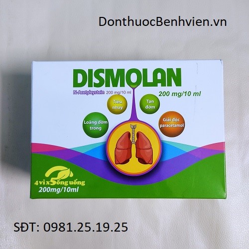 Dung dịch uống Dismolan 200mg/10ml