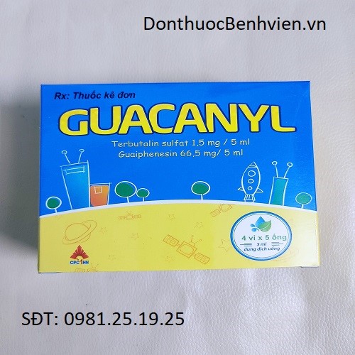 Dung dịch uống Thuốc Guacanyl 5ml