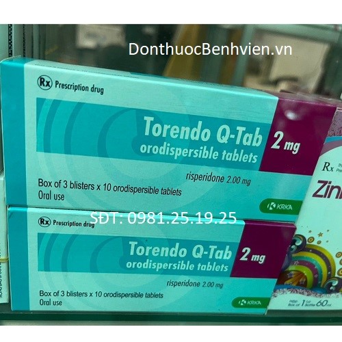 Thuốc Torendo Q-Tab 2mg