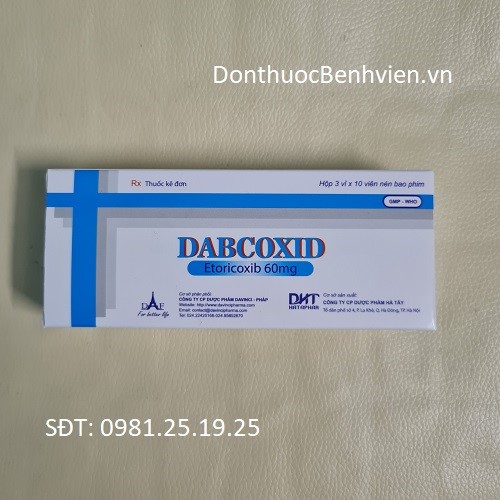 Viên uống Thuốc Dabcoxid 60mg Hataphar