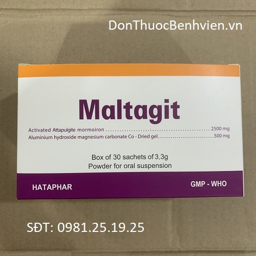 Thuốc Bột pha hỗn dịch uống Maltagit Hataphar