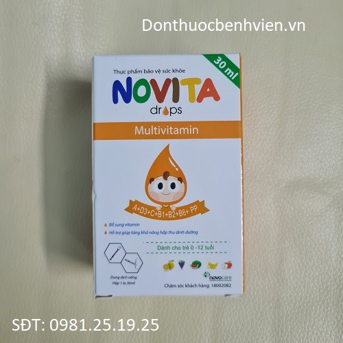 Dung dịch uống NOVITA Drops 30ml