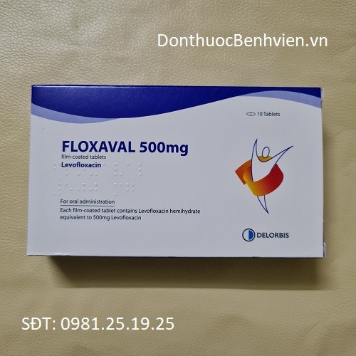 Thuốc Floxaval 500mg