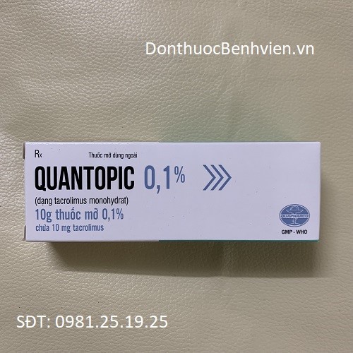 Thuốc Mỡ dùng ngoài Quantopic 0.1%
