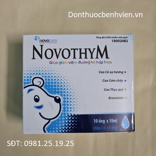 Dung dịch uống Novothym 10ml