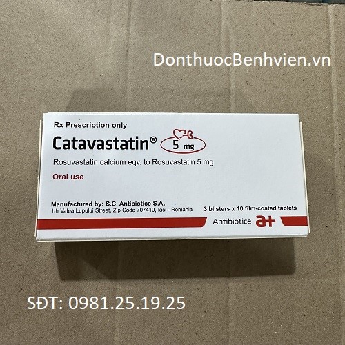 Thuốc Uống Catavastatin 5mg