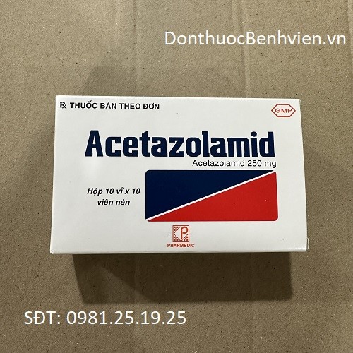 Viên Nén Thuốc Acetazolamid 250mg - Pharmedic