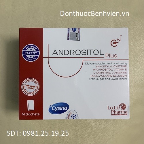 Gói bột pha uống Andrositol Plus