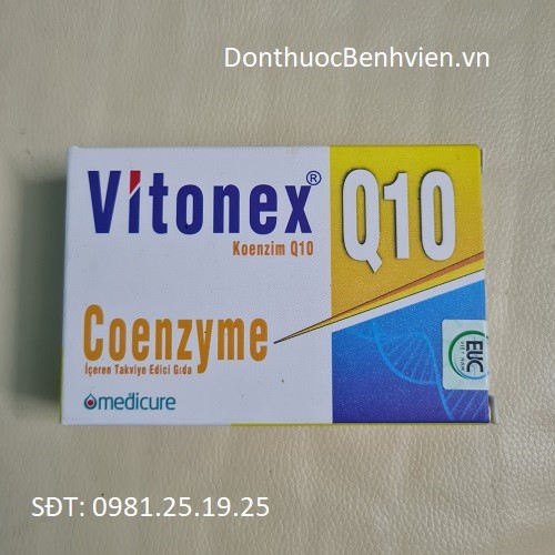 Viên uống bổ tim mạch Vitonex Koenzim Q10