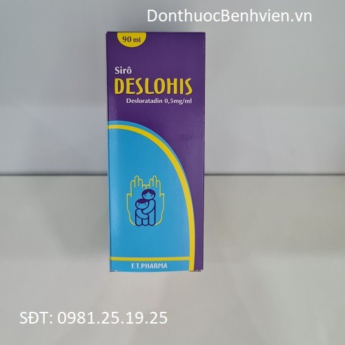 Dung dịch uống Siro Deslohis 90ml
