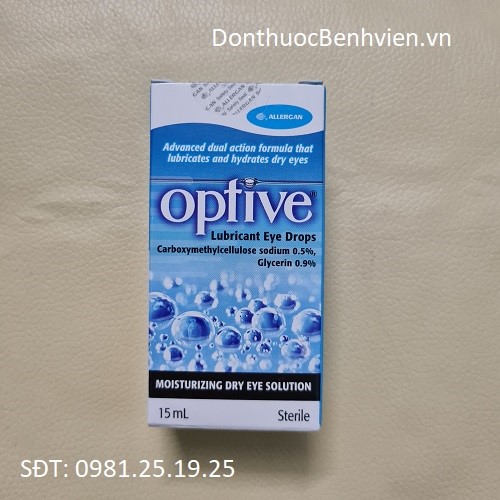 Thuốc Optive 15ml - Dung dịch làm trơn mắt